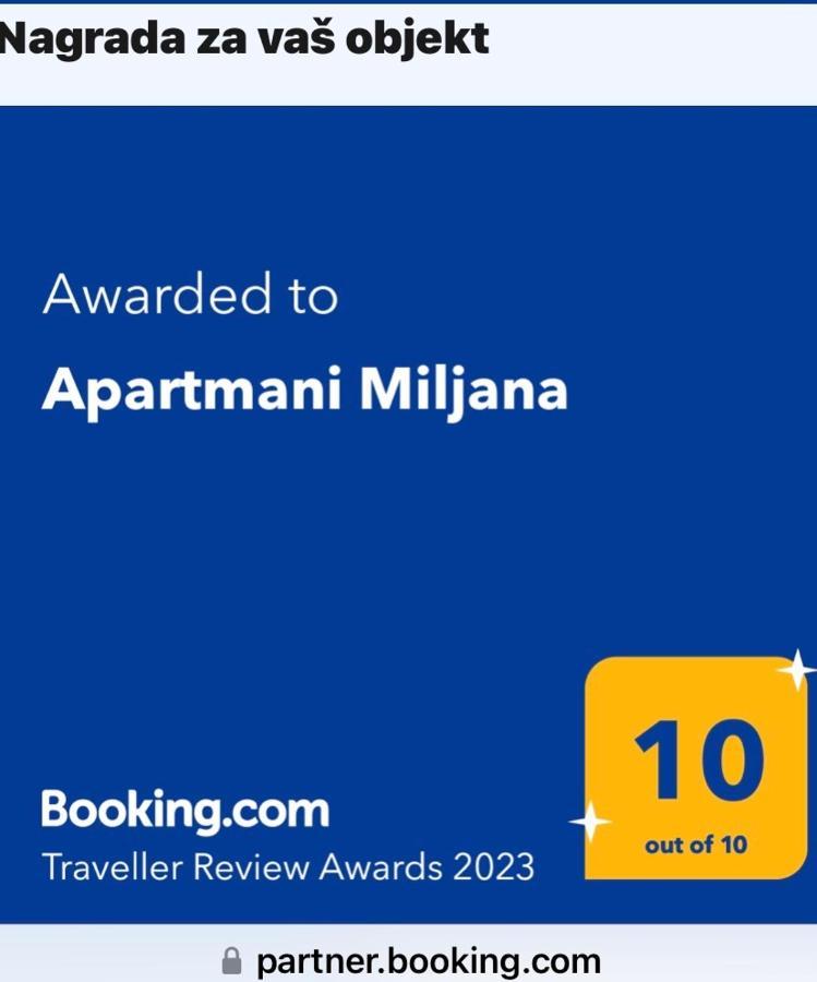 Apartmani Miljana Bar Eksteriør bilde